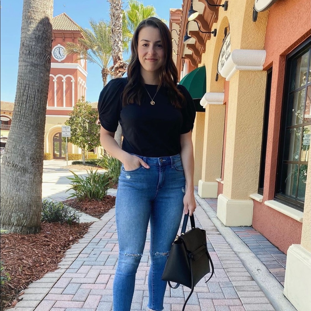 Ella Moss Puff Sleeve Top
